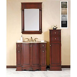 Verona Single Sink Solid Birch Vanity Set