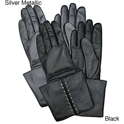 MICHAEL Michael Kors Astor Cuff Leather Gloves
