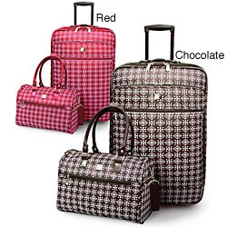 Victoria II 2-Piece Fashion Carry On Luggage Set