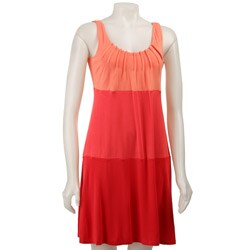 London Times Women's Sleeveless Colorblock Dress