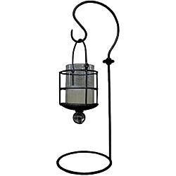 Pewter Table Lantern