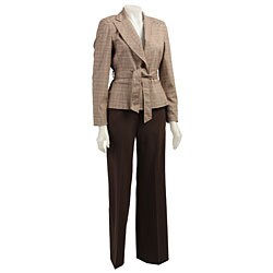 Larry Levine Women's Coordinating Pant Suit