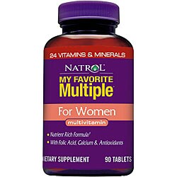 Natrol My Favorite Women's Multiple Supplement (Pack of 3 90-count Bottles)