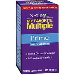 Natrol My Favorite Multiple Prime Vitamins (Pack of 2 120-count Bottles)