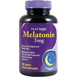 Natrol 3-mg 240-count Melatonin (Pack of 2)