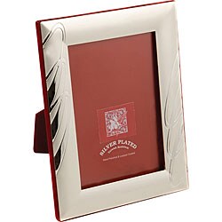 Hand-polished Silverplated Picture Frame