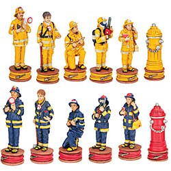 Firefighter Chess Set