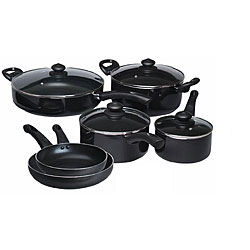 Sunbeam 'Hempstead ' 10-piece Aluminum Nonstick Cookwear Set