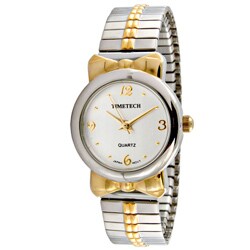 Timetech Women's Two-tone Expansion Watch