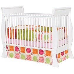 Hampton 3-in-1 White Convertible Crib