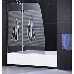 DreamLine AQUA-S  Frameless Hinged Tub Door