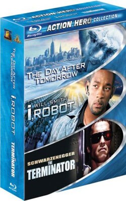 Action Hero Collection (The Day After Tomorrow / I, Robot / The Terminator) (Blu-ray)