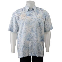 FINAL SALE Saltaire Men's 'Palama' Linen Short-sleeve Shirt