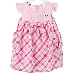 Small Paul by Paul Frank Infant Girl's Plaid Dress
