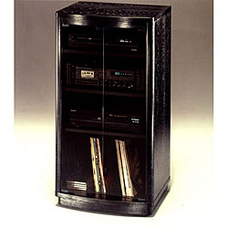 Black Audio Rack