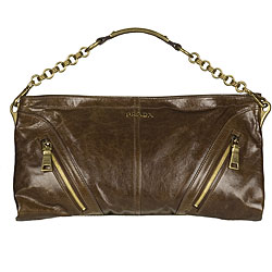 Prada 'Vitello Shine' Convertible Clutch