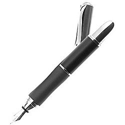 Sensa Meridian Carbon Black Fine Point Fountain Pen