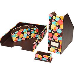 Bubble Blast 4-piece Desk Set