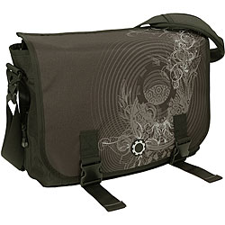 DadGear Concentric Circles Messenger Diaper Bag
