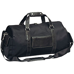 Biltmore Deluxe Black 22-inch Carry On Duffel Bag
