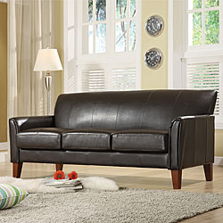 Uptown Collection Vinyl Microfiber Sofa