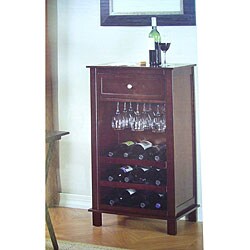 12-bottle Wine Rack with Drawer