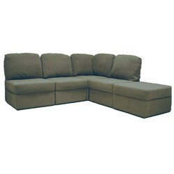 Basil 5-piece Modular Storage Sectional Sofa