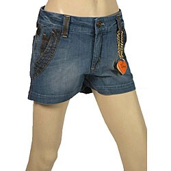 Dittos Women's Blue Denim Shorts