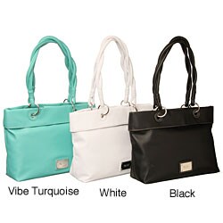 Nine West 'Twisted Sister' Soft Touch Tote Bag