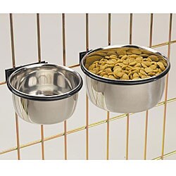 Coop Cup Stainless Steel 48-oz Feeder (Set of 2)