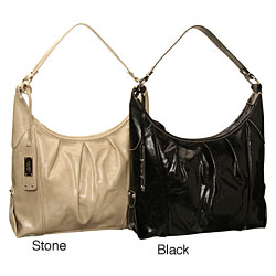Nine West Medium Crackled Glazed Hobo Bag