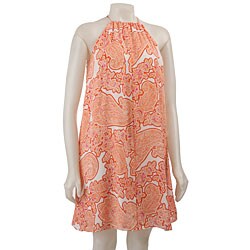 MICHAEL Michael Kors Women's Silk Halter Dress