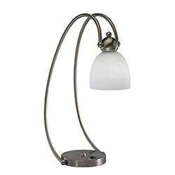 Brushed Nickel Desk Lamp