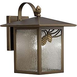 Olde Bronze One-light Outdoor Wall Mount