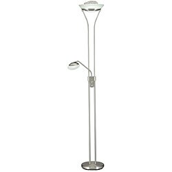 Nickel Finish Floor Lamp