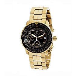 Seiko Men's Goldtone Flight Chronograph Watch