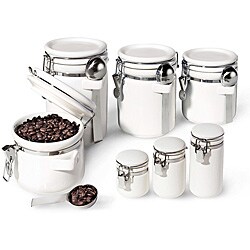 Ceramic 7-piece Canister Set