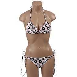Paul Frank Women's Checkered Print Bikini