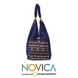 Cotton 'Akha Life' Handbag (Thailand)