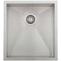 Ticor Stainless Steel 16-gauge Square Undermount Bar Sink