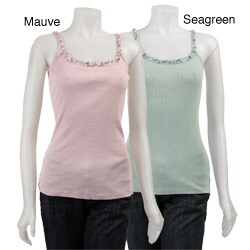 RXB Women's Jeweled Strap Tank Top