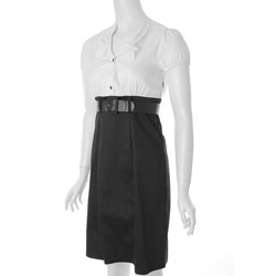 Adi Designs Junior's Ruffle-top Pencil Skirt Dress