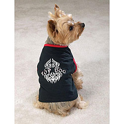 Attitude Black T-shirt for Dogs