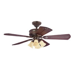 Hunter Hayden 52-inch Cocoa Ceiling Fan