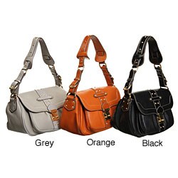 Melie Bianco Studded Shoulder Bag