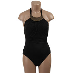 Jantzen Women's Black One-piece Swimsuit