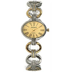 Dufonte by Lucien Piccard Women's Champagne Oval Watch