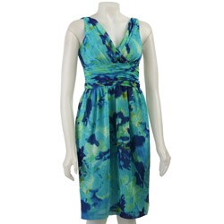 Evan Picone Criss-cross Women's Dress