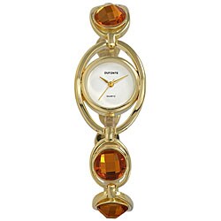 Dufonte by Lucien Piccard Women's Yellow Stone Watch