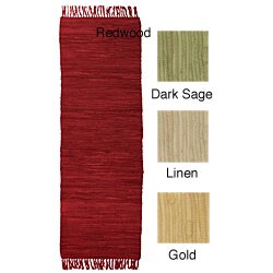 Recycled Cotton Runner Rug (1'10 x 6')